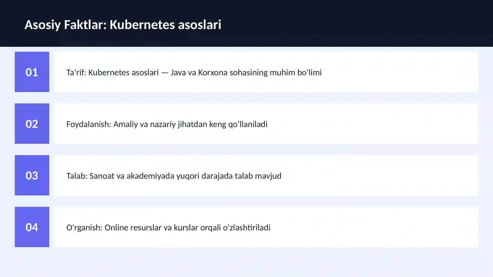 Kubernetes asoslari 3