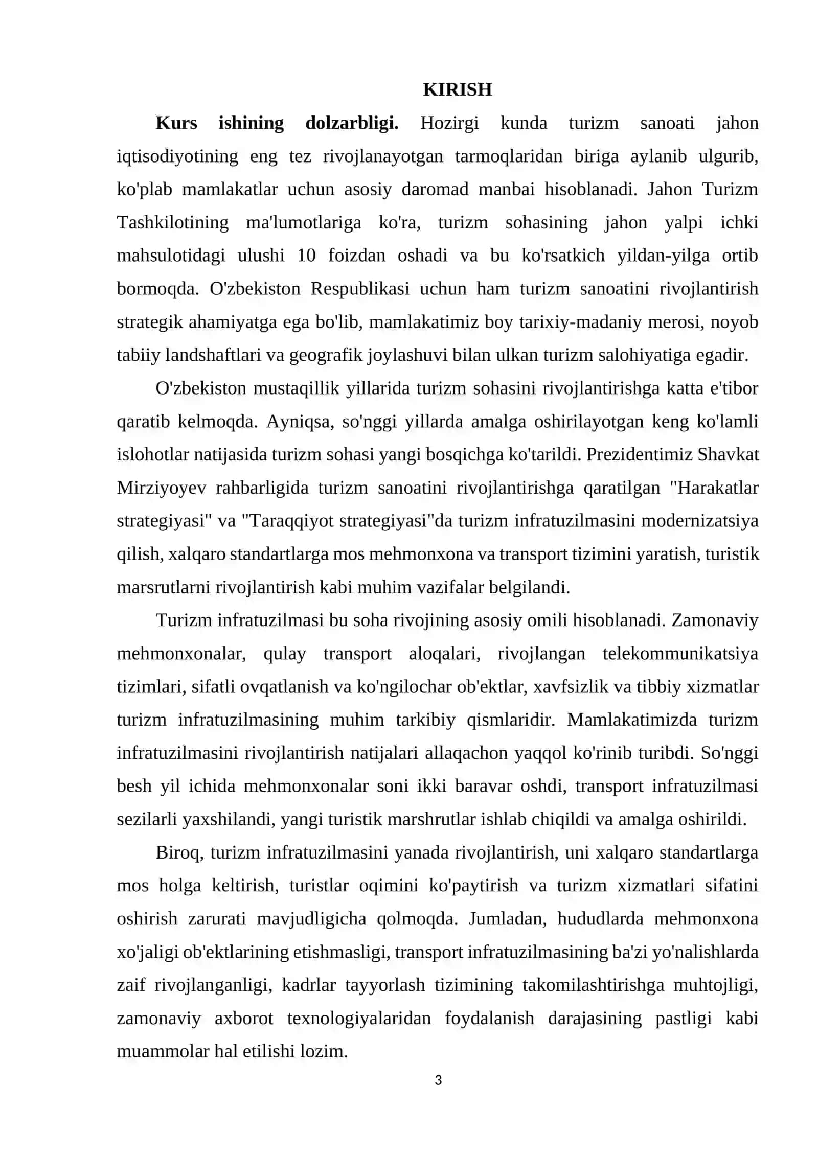 Toshkent turistik mintaqasi resurslari rivojlantirish istiqbollari 3
