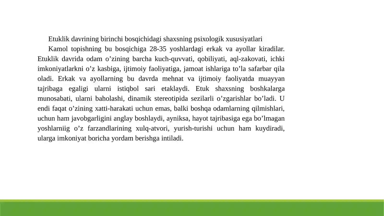 Etuklikning umumpsixologik tavsifnomasi 3