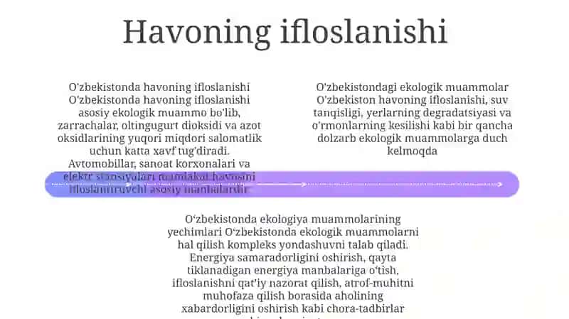 O'Zbekistonda Ekologik Muhit Muammolar Va Yechimlar 3