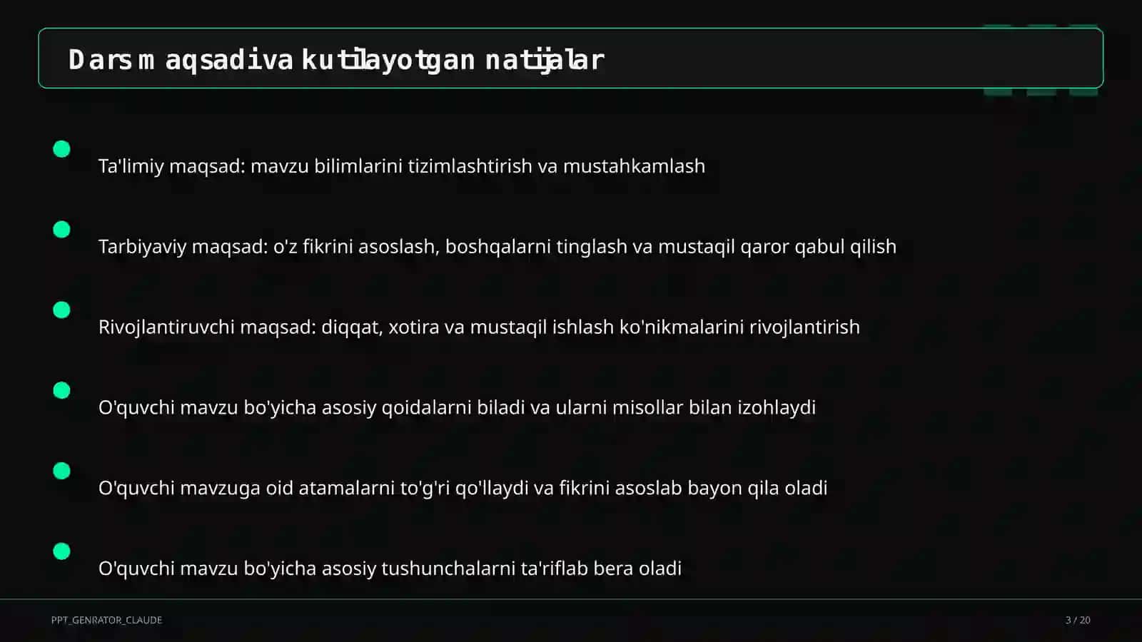 Olamning tuzilishi va kengayishi (11-sinf) 3