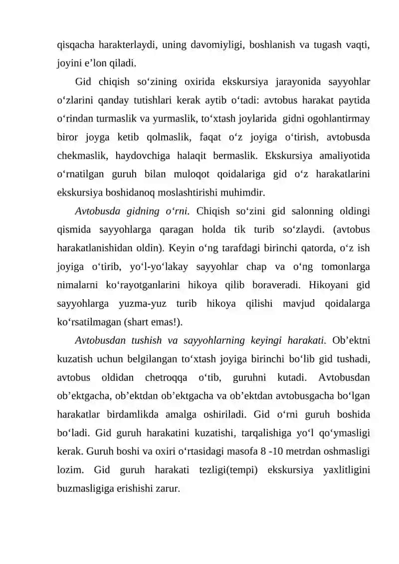 TEXNOLOGIYA FANIDA EKSKURSIYALARNING O’RNI VA AHAMIYATI 3