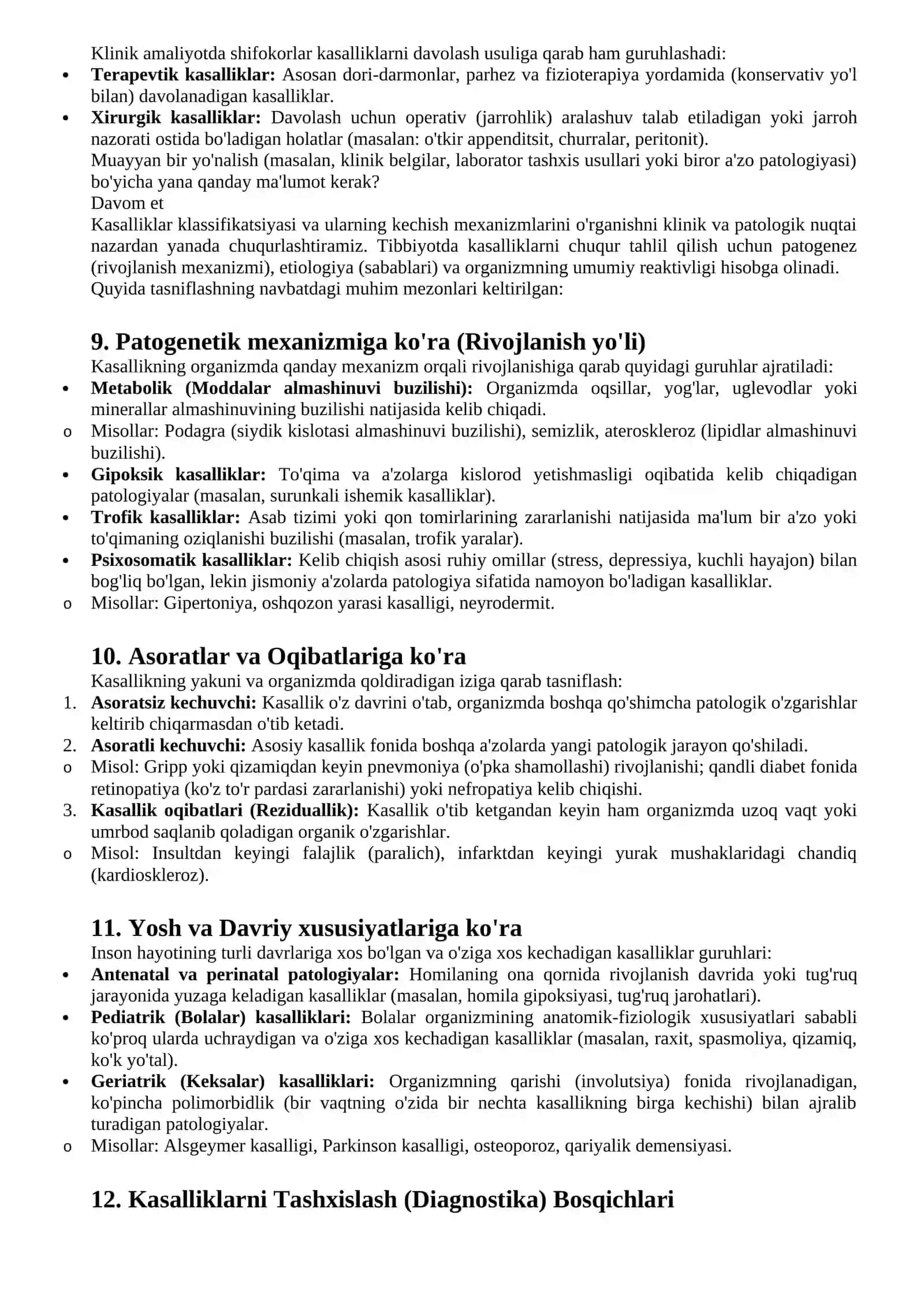 Kasallik turlari haqida 3