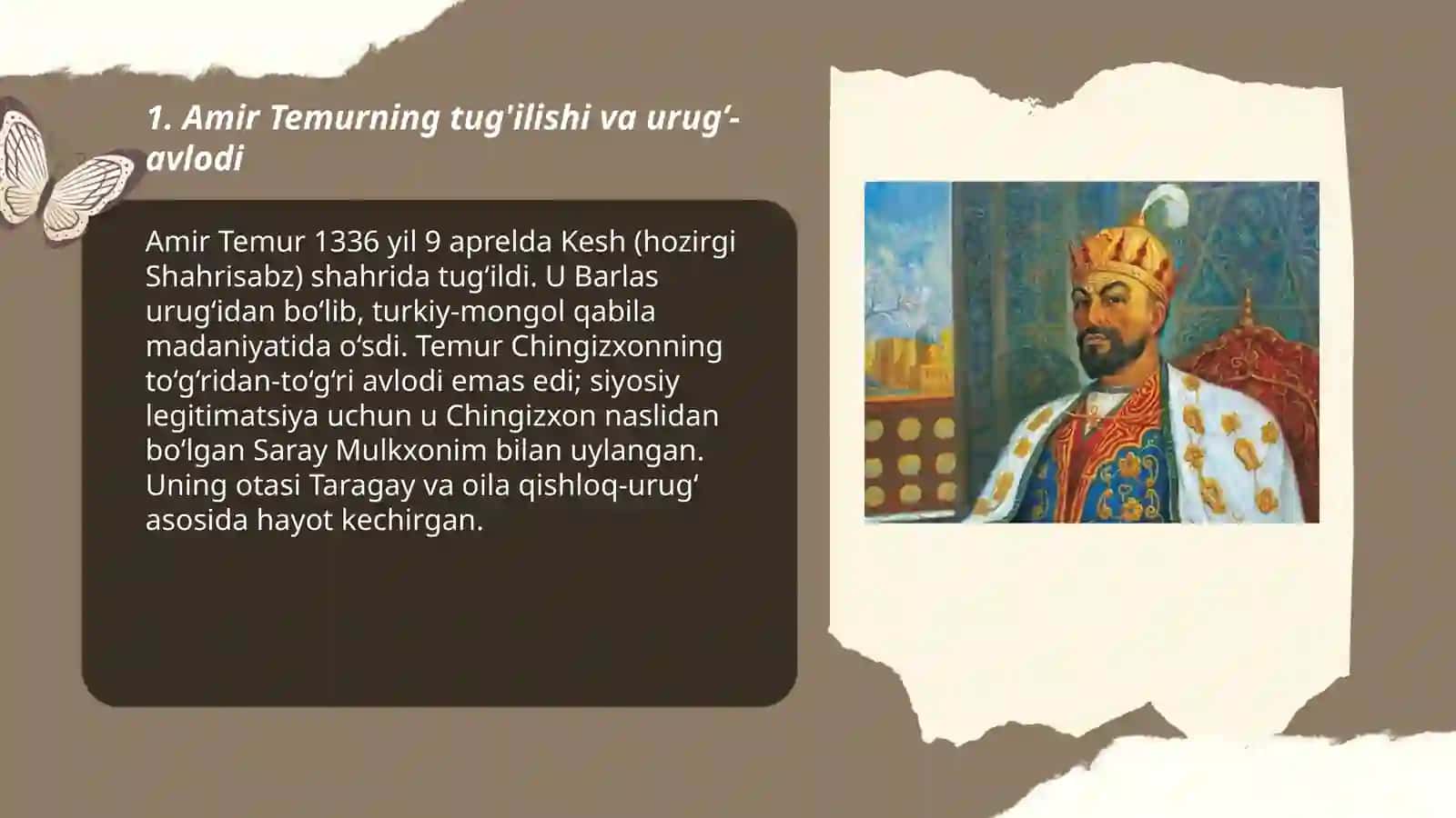 Amir Temur hayoti 3