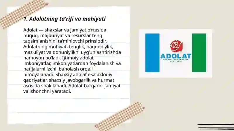 Adolat 3