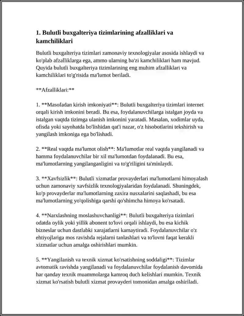 Bulutli Buxgalteriya Tizimlari 3