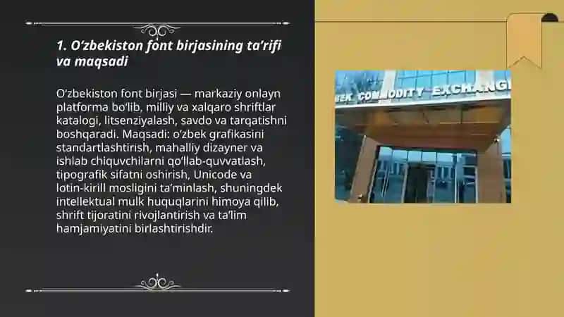 O‘zbekiston font birjasi 3