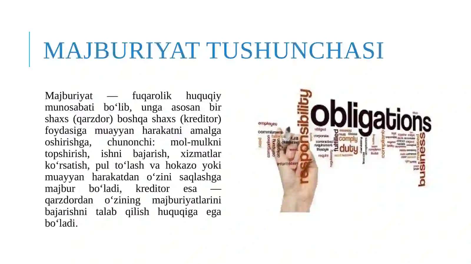 Majburiyattushunchasi 3