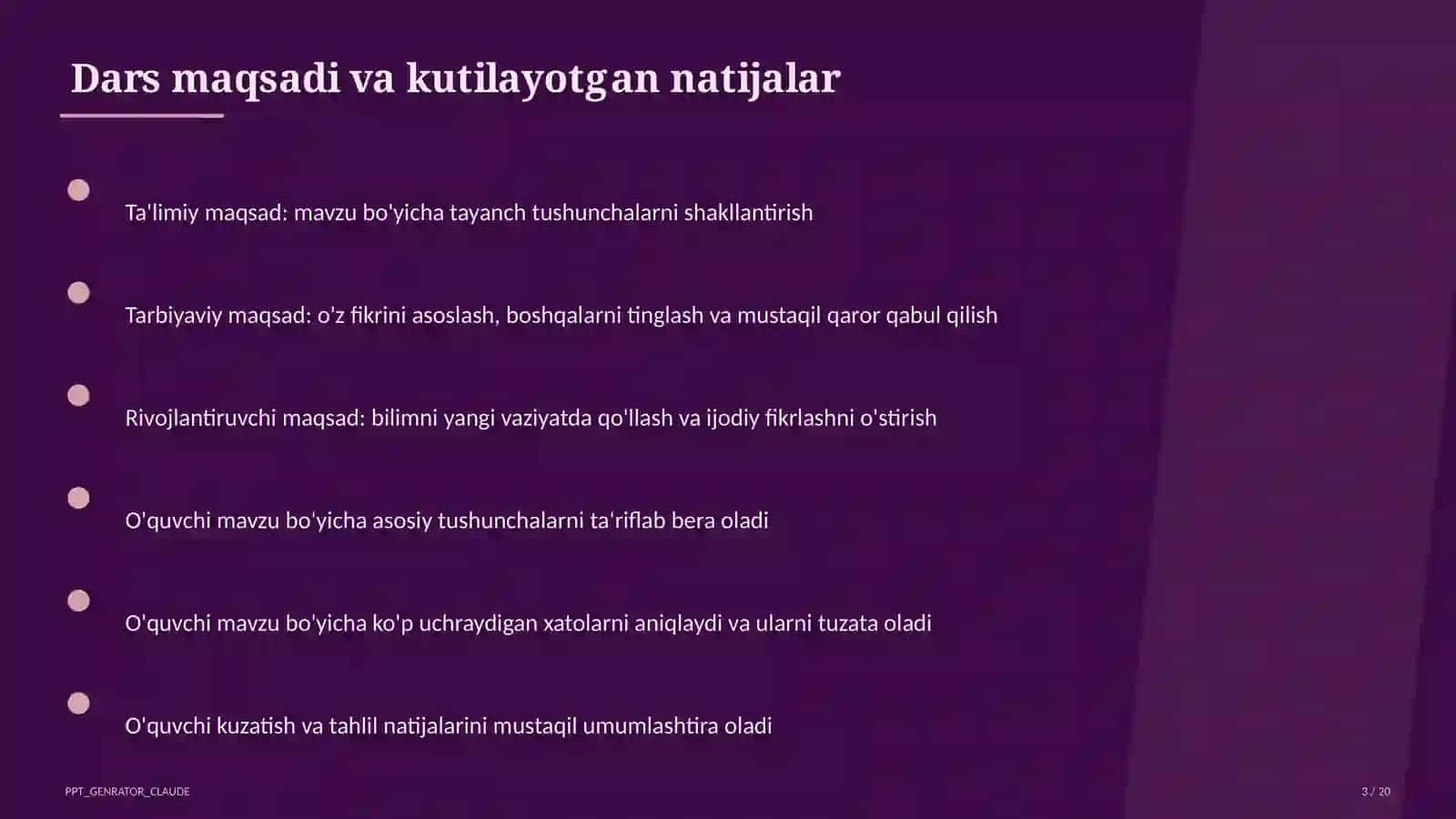 Kislorod: olinishi va xossalari (7-sinf) - Kimyo (7–11) 3