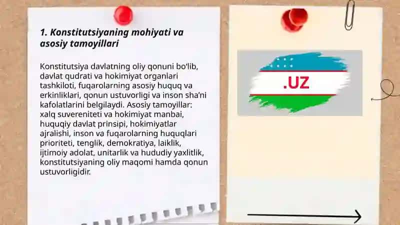 Oʻzbekiston Respublikasining Konstitutsiyasi 3