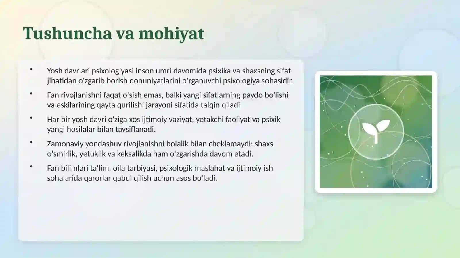 Yosh davrlari psixologiyasi: bolalikdan keksalikkacha 3