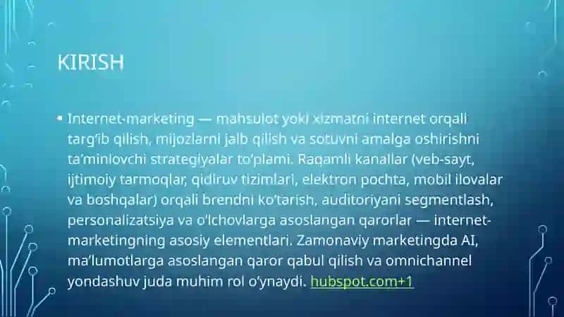 Internet marketing 3