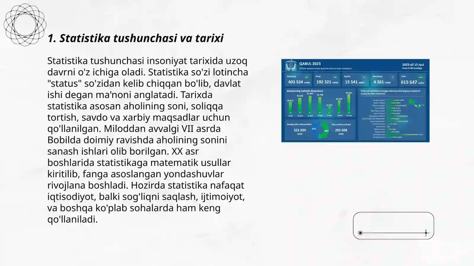 Statistika faniga kirish 3