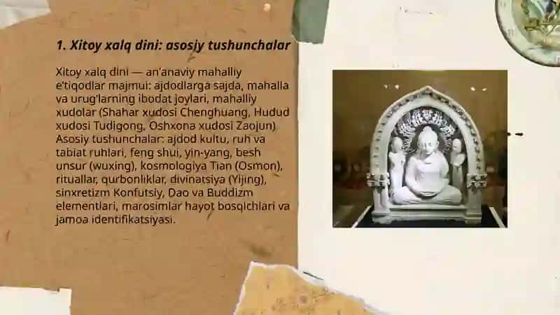 Xitoy milliy dinlari 3