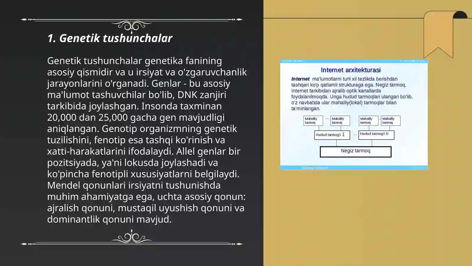 Geniologik tasnif asoslari 3