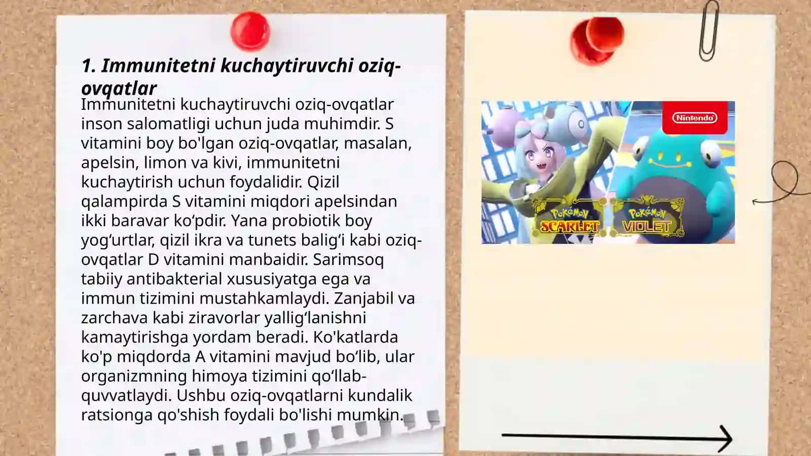 Immunitet toʻgʻri ovqatlanish.Uyqu 3