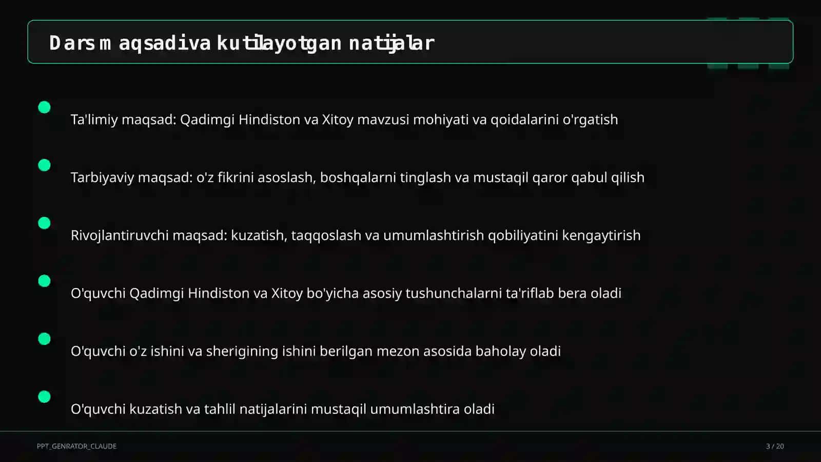 Qadimgi Hindiston va Xitoy (6-sinf) 3