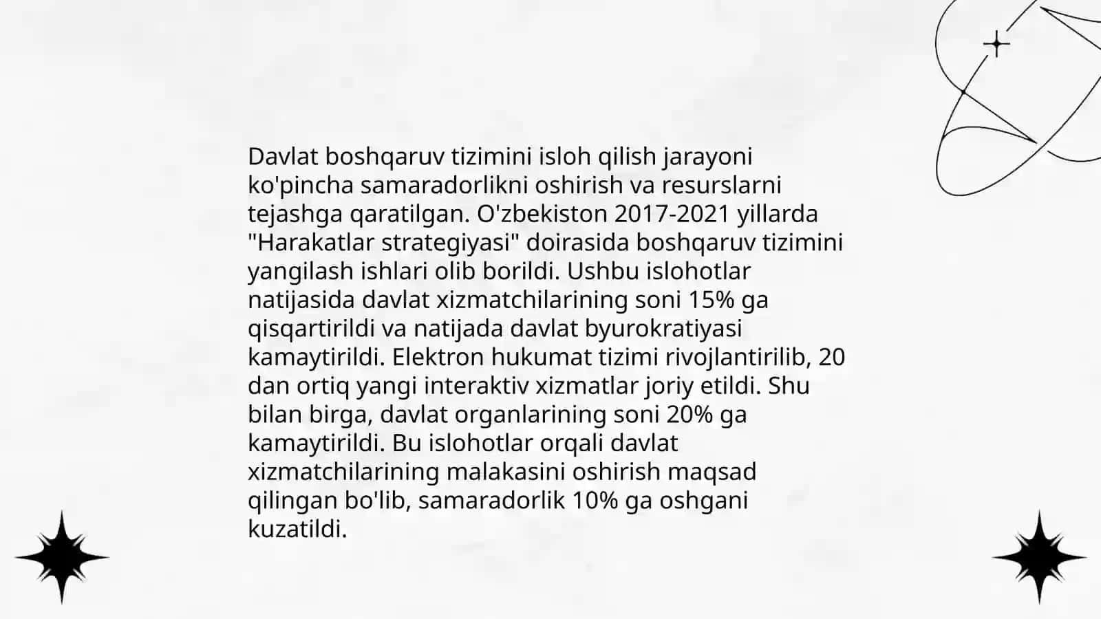 Islohotlar Nematjonova Muhlisabonu 3