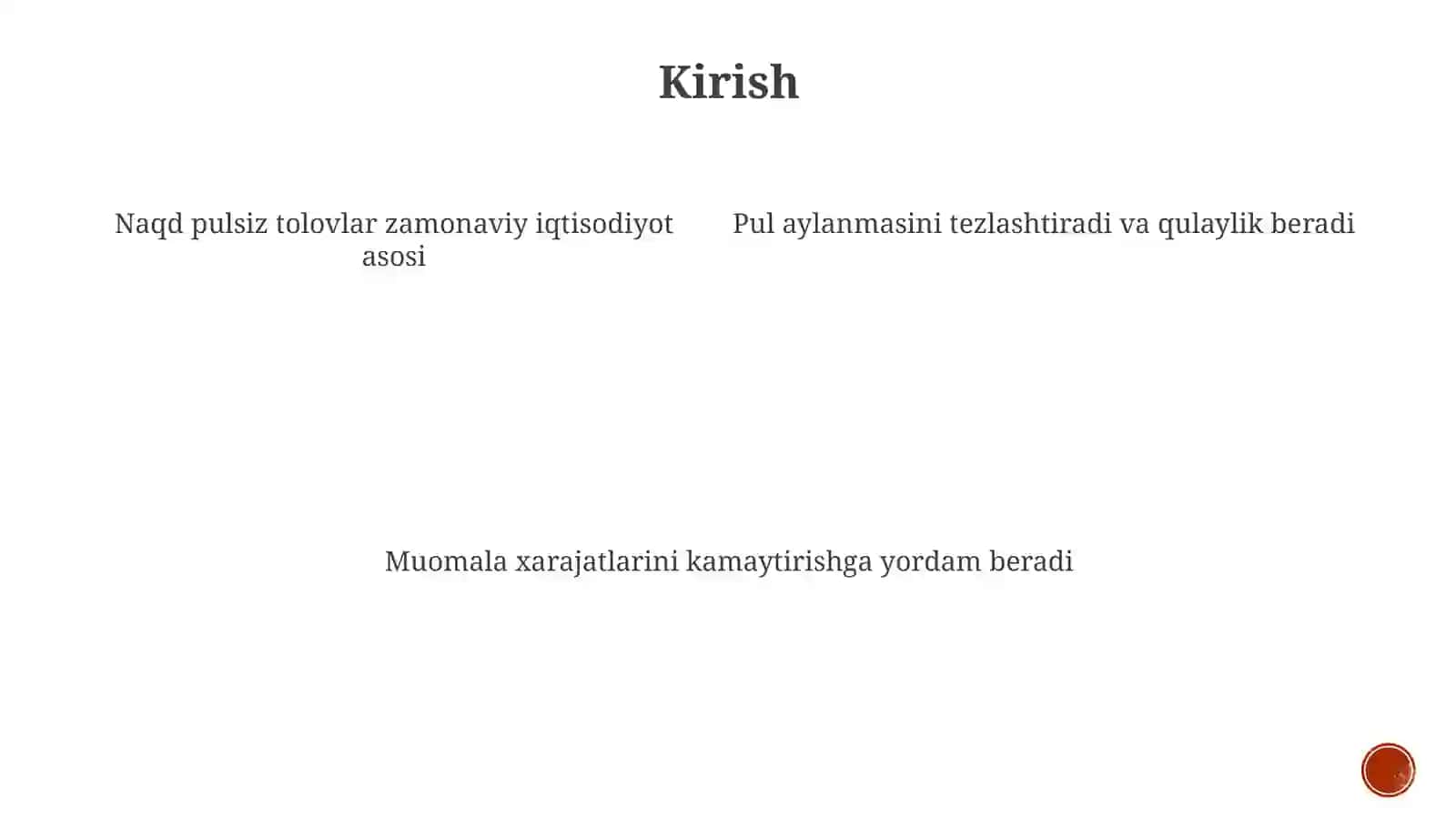 Naqd pulsiz hisob-kitoblar tizimi 3