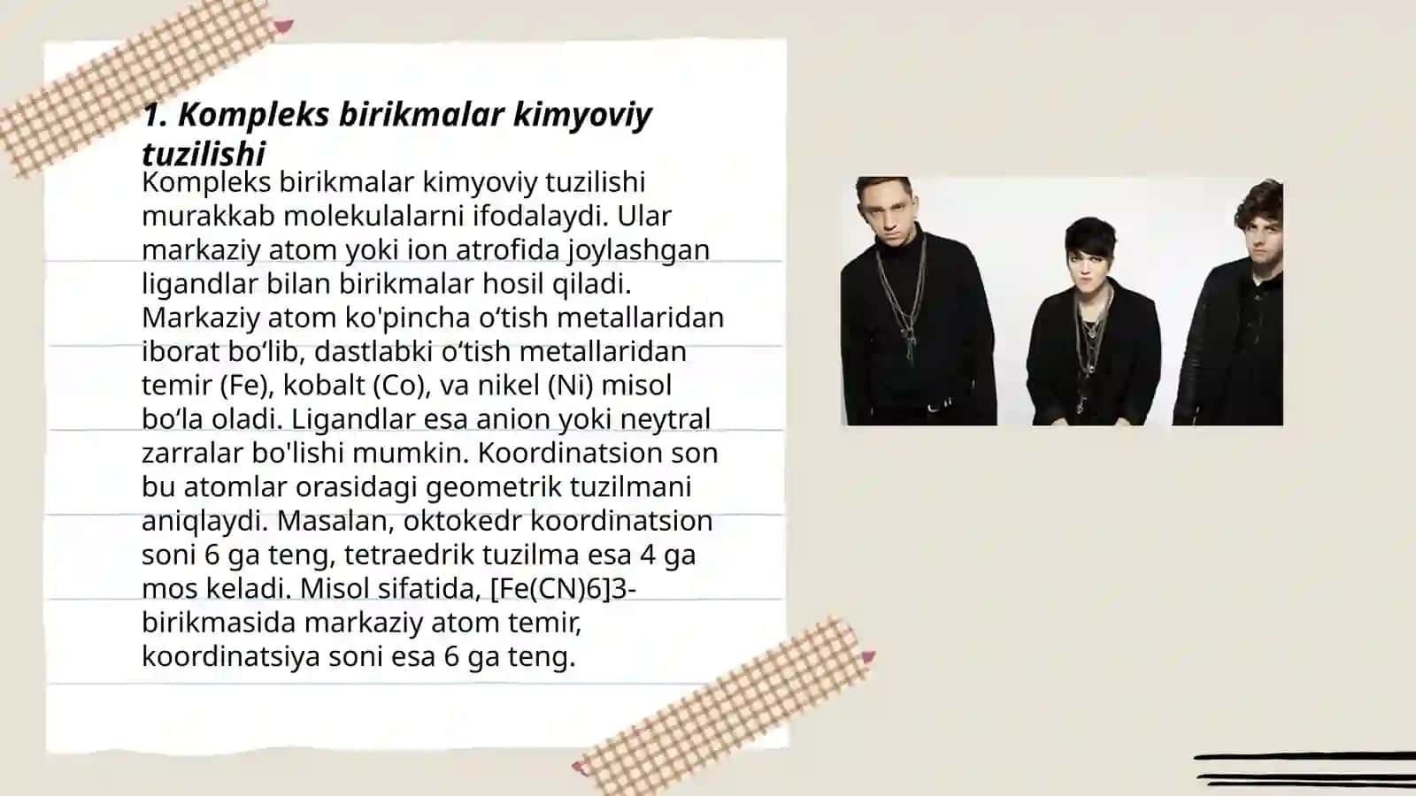 Kompleks birikmalar ularning tibbiyotdagi axamiyati 3