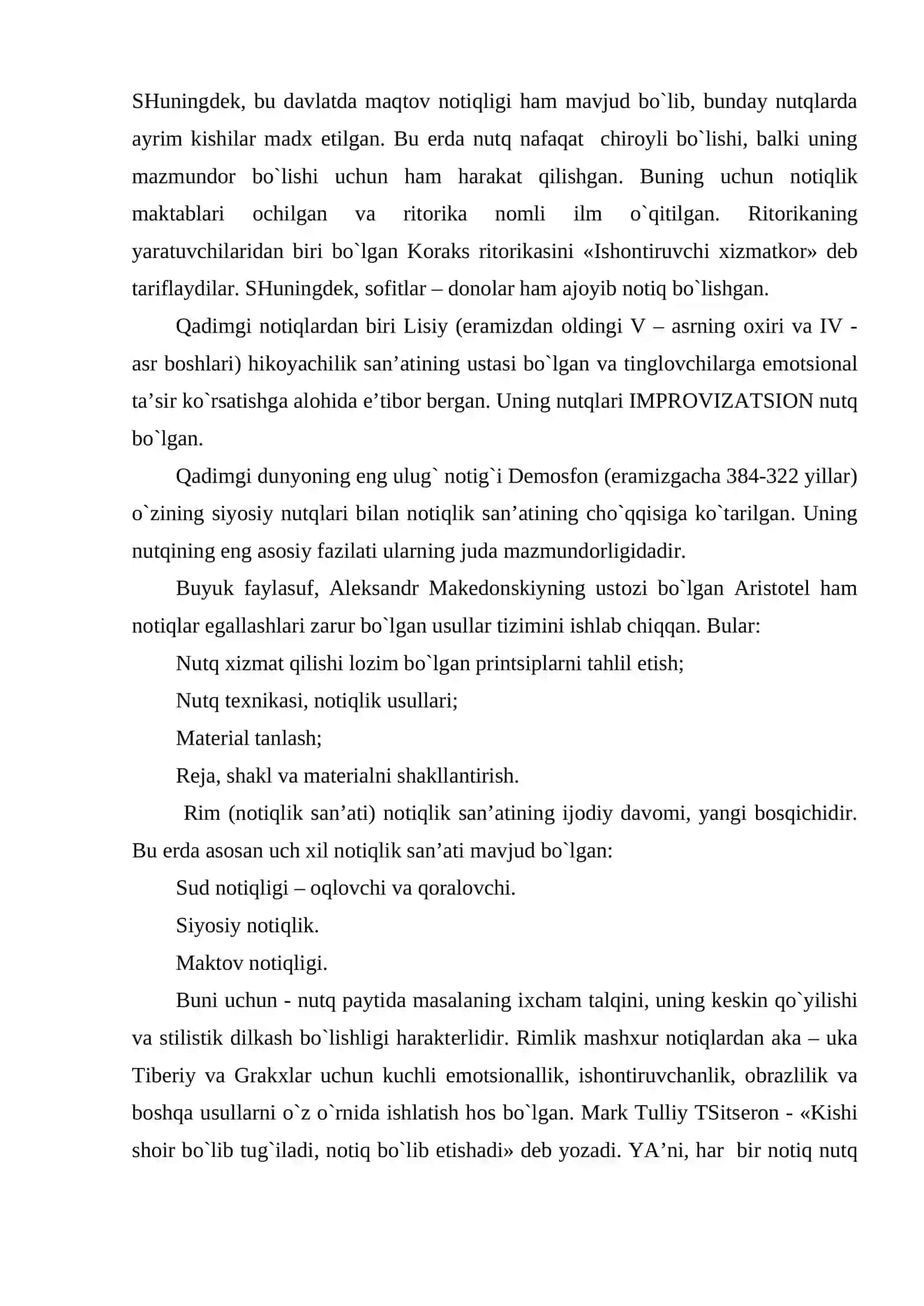 Nutq texnikasi: nafas olish, tovush, diksiya, ritmika. Leksik madaniyat. 3