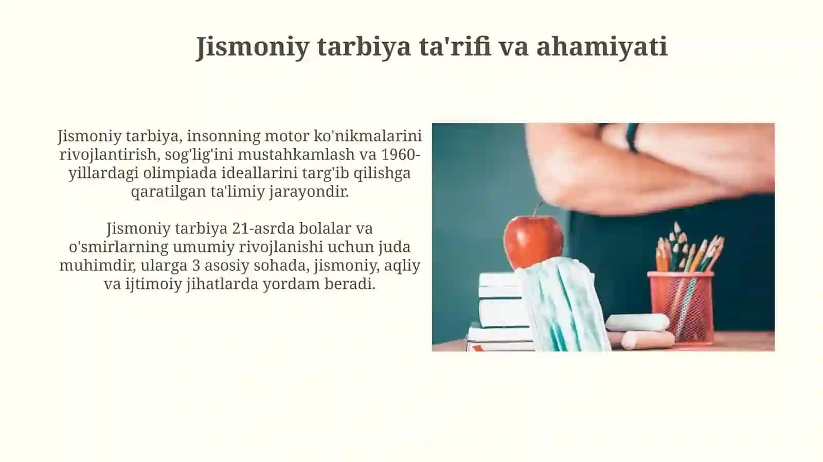 Jismoniy tarbiyaning umumiy masalalari 3