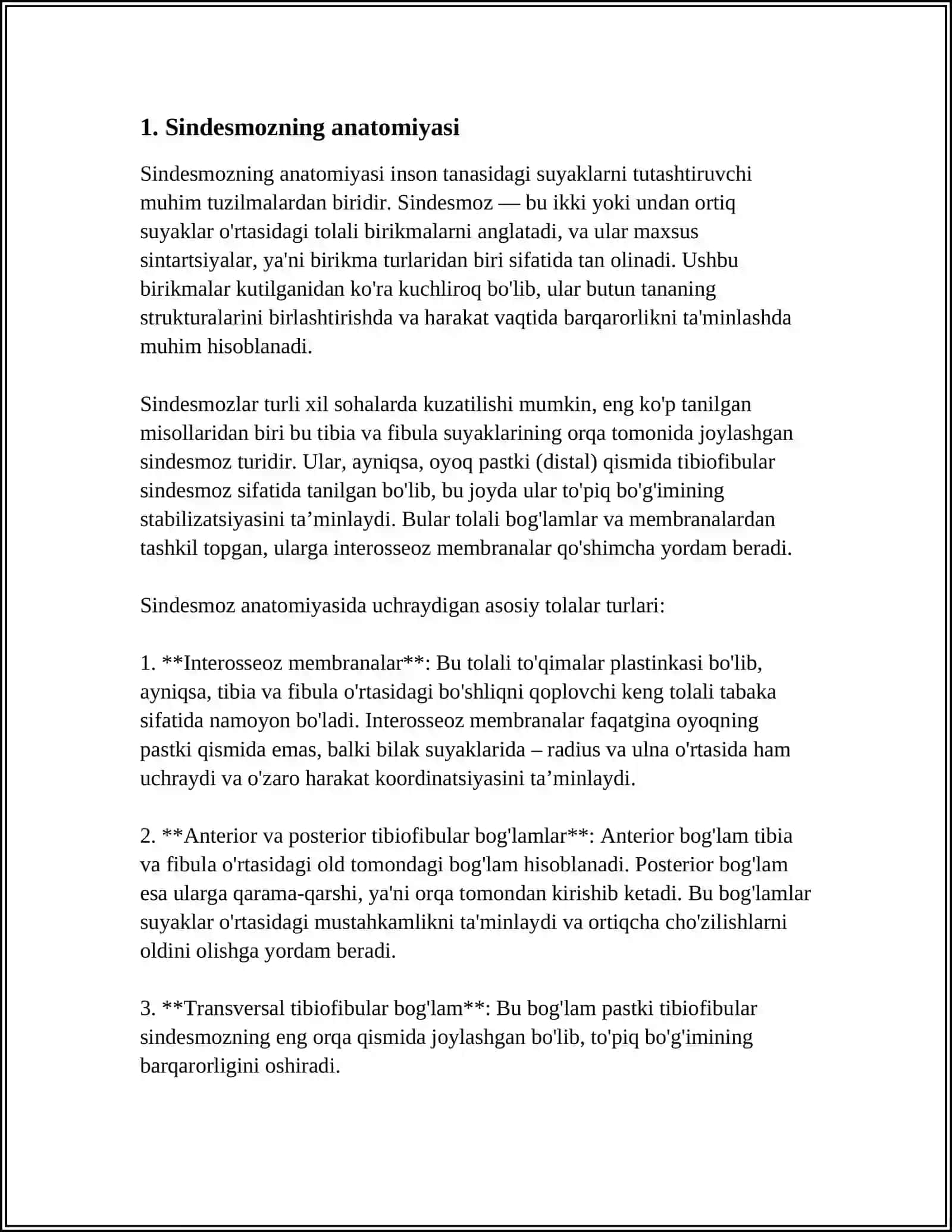 Sindesmoz, sinxondroz, sinostoz birlashu 3