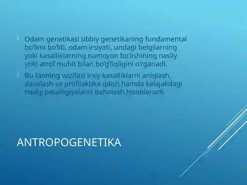 Antropogenetika 3