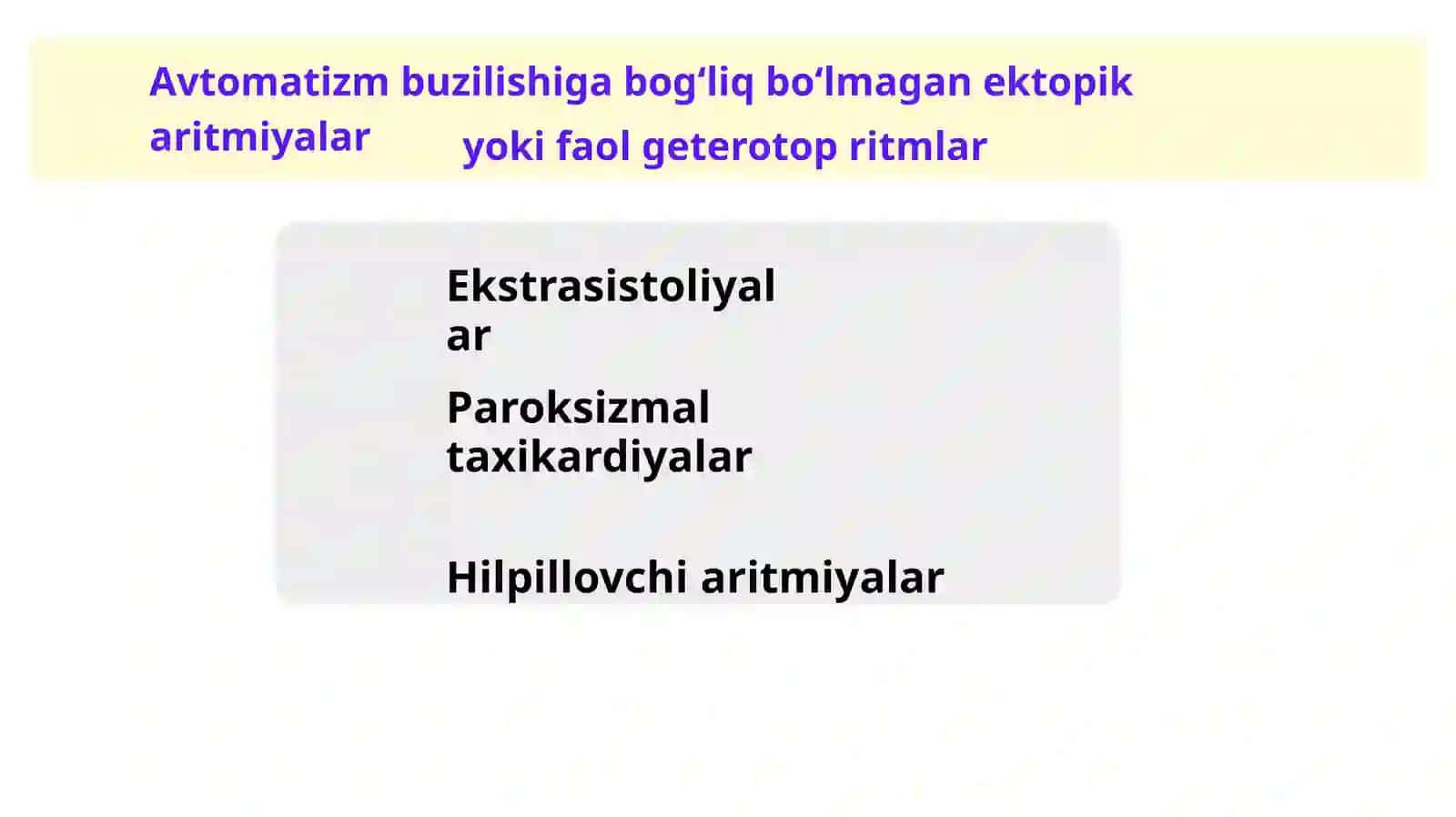 Ekstrasistoliyalar 3