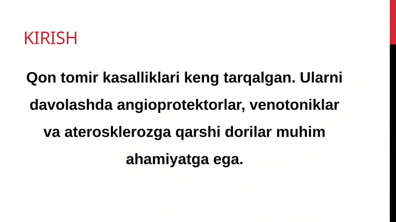 Angioprotektorlar, Venotrop vositalar 3