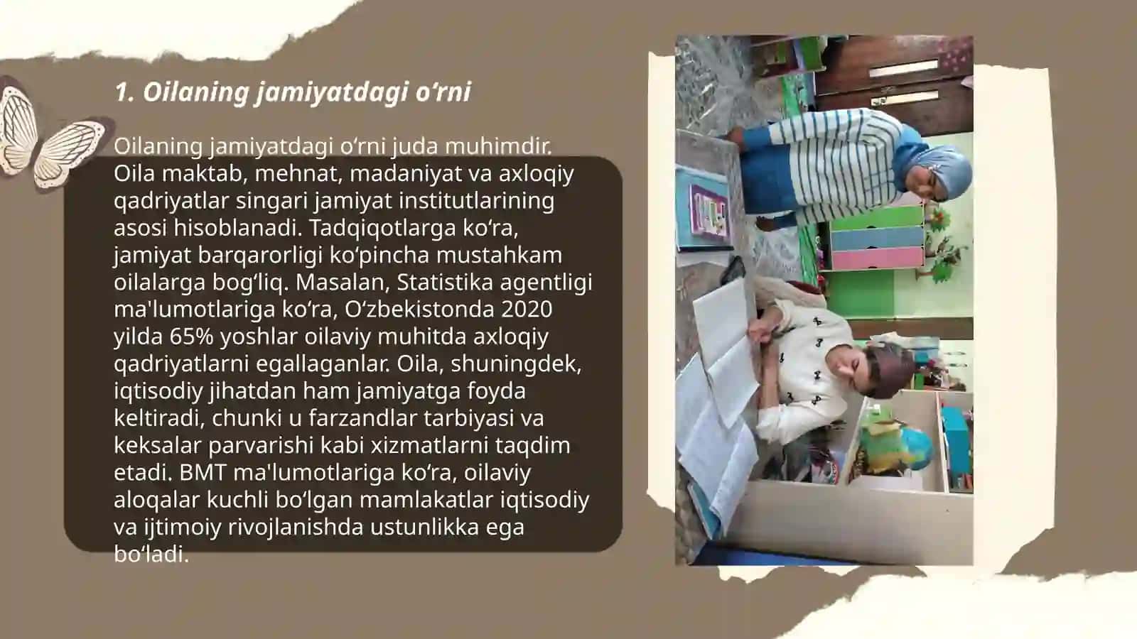 Oilaning jamiyatdagi o‘rni 3