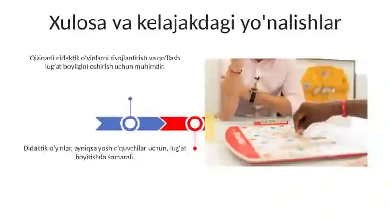 Lugʻat boyligini oshirish uchun didaktik oʻyinlar 3