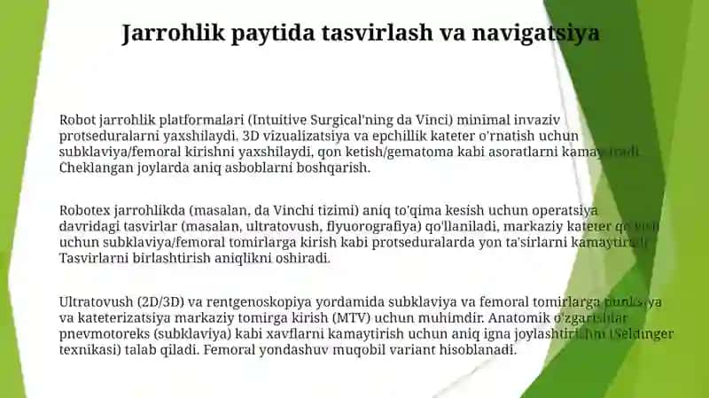 Robotlar jarrohlik platformalari 3