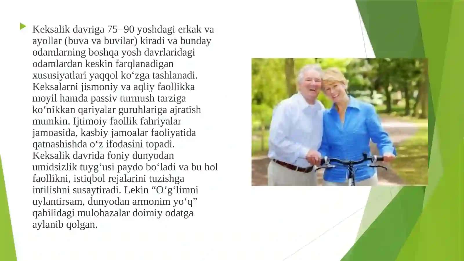 Keksalikdavrining psixologik xususiyatlari 3