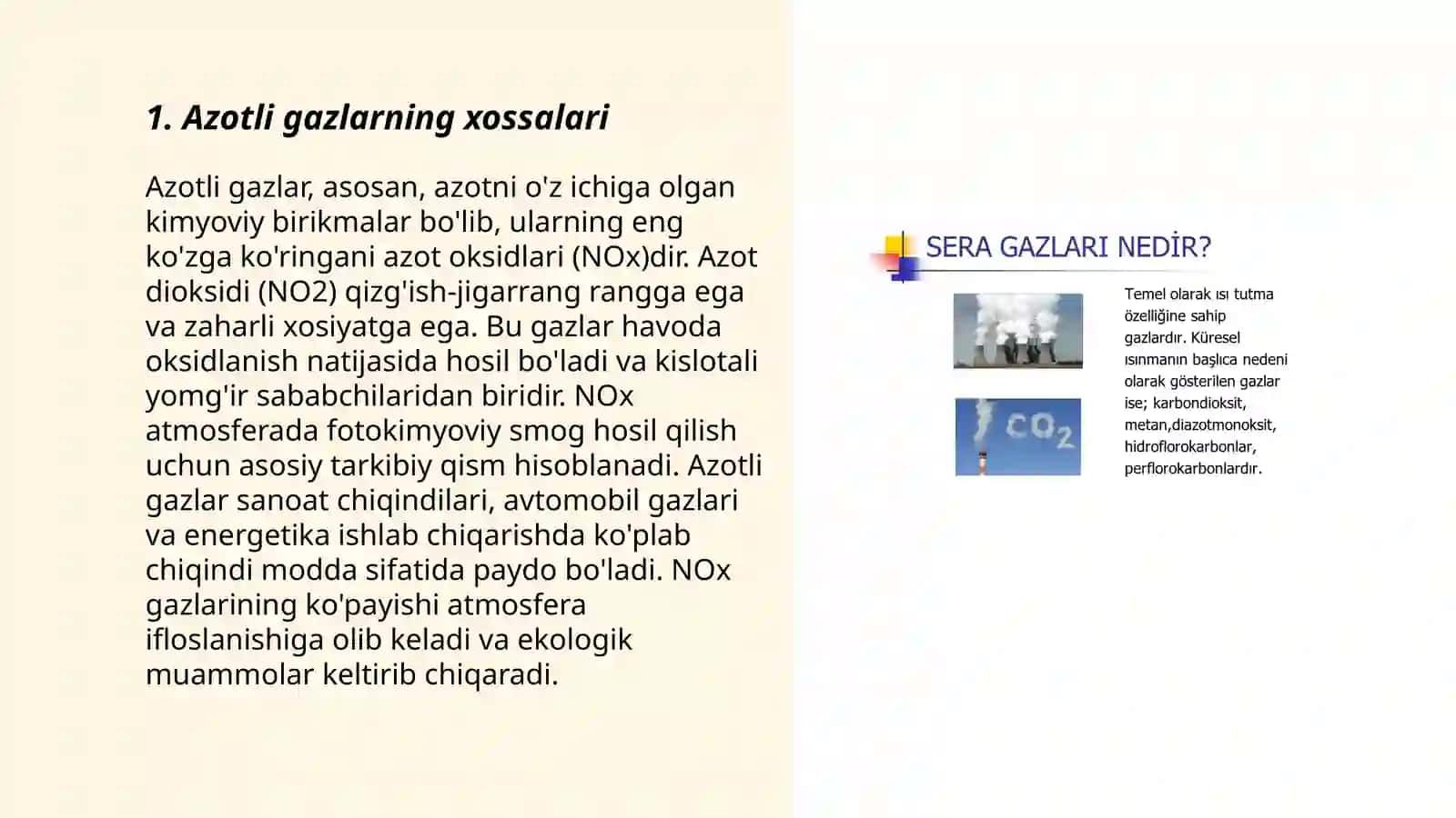 Azotli gazlar 3