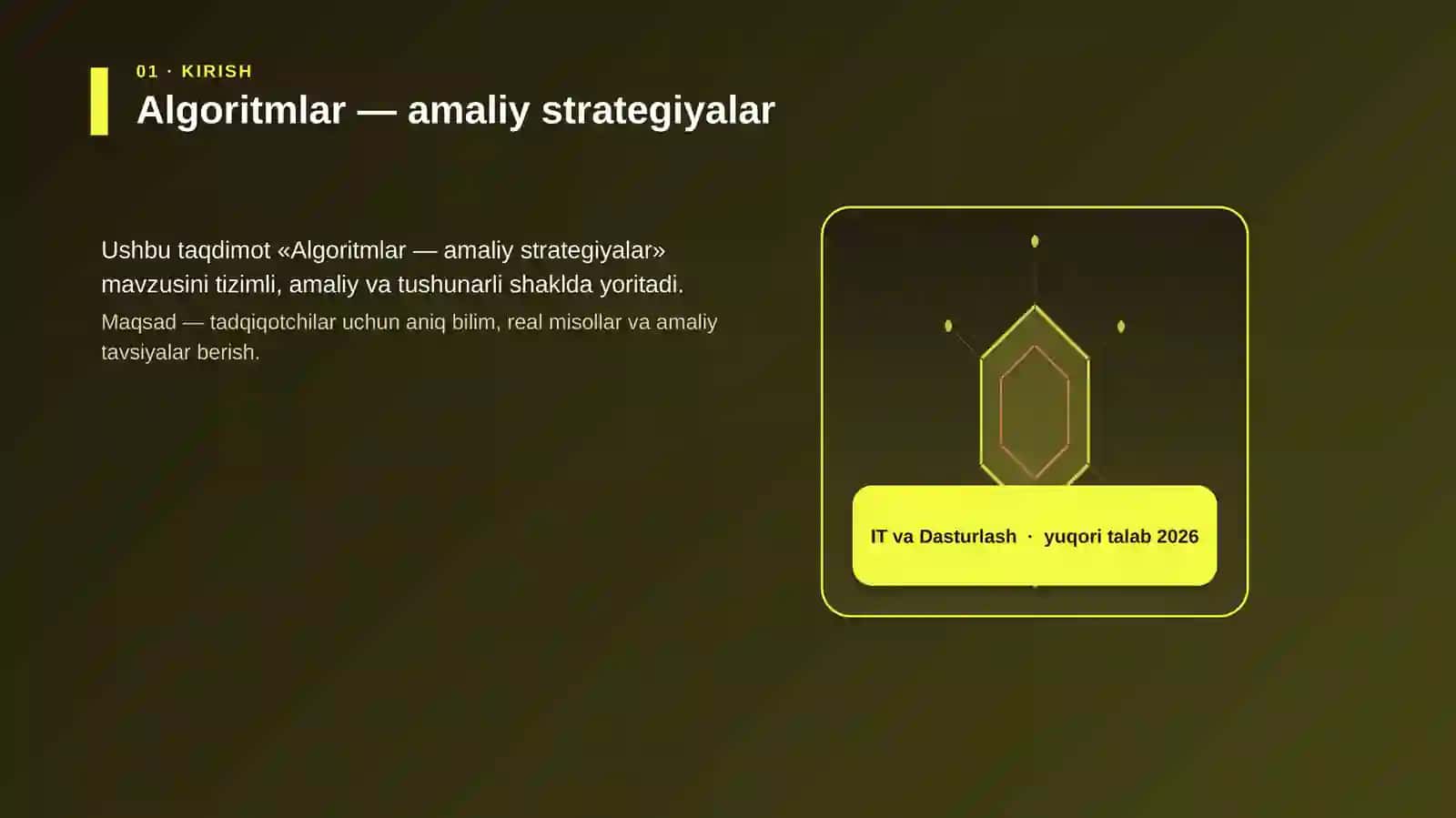 Algoritmlar — amaliy strategiyalar 3