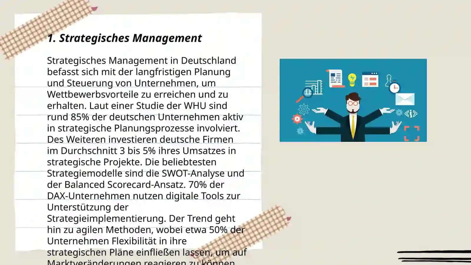 Strategisches Management in Deutschland 3