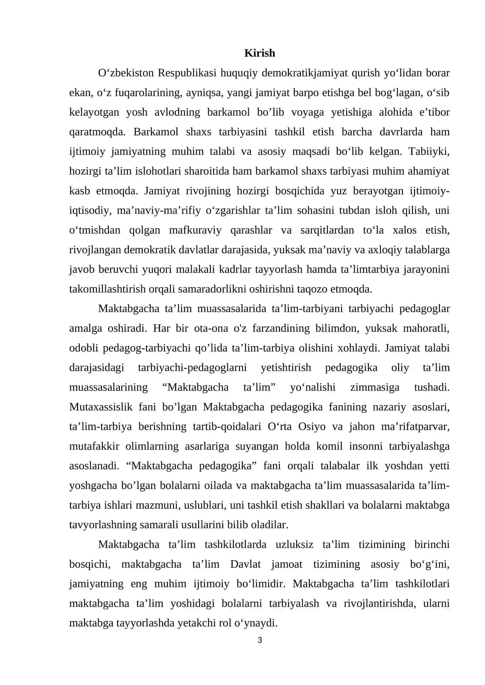 MAKTABGACHA TA'LIM TASHKILOTLARIDA TASHKIL ETILISHI VA OTKAZILISHI MUM KIN BOLGAN JAMOAVIY IJODIY TADBIRLAR 3