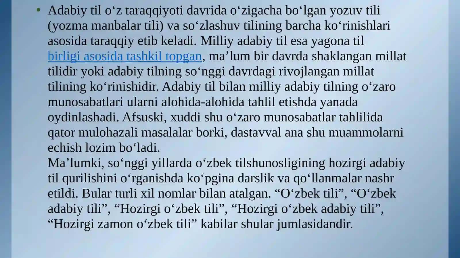 Milliy va adabiy til 3