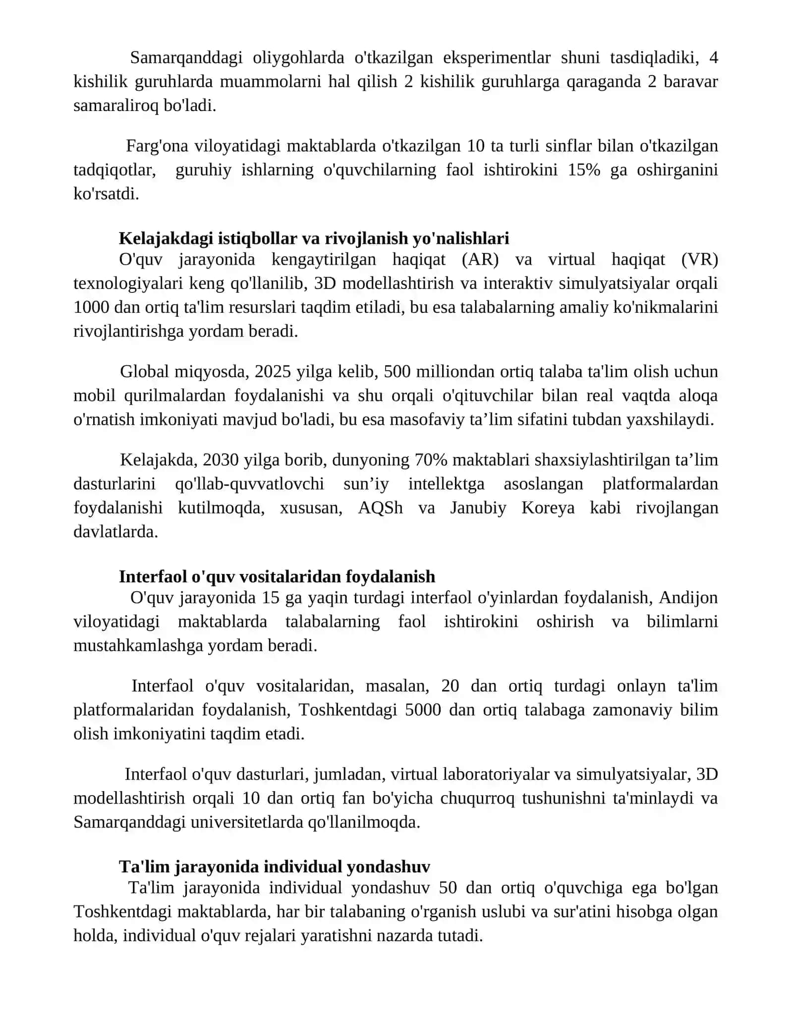 Shaxsga yo’naltirilgan ta’lim texnologiyasi 3