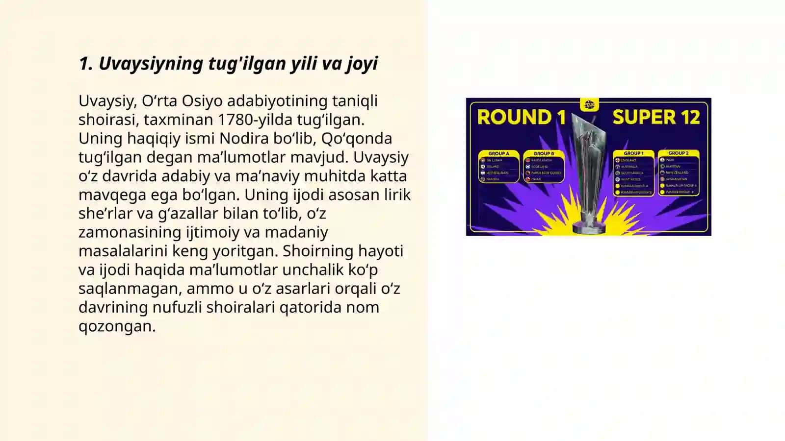 Jahon Otin Uvaysiy hayoti va ijodi 3