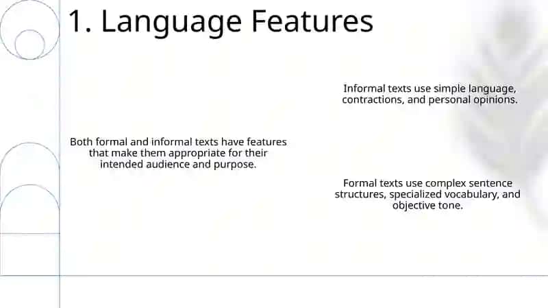 Formal and Informal Texts 3