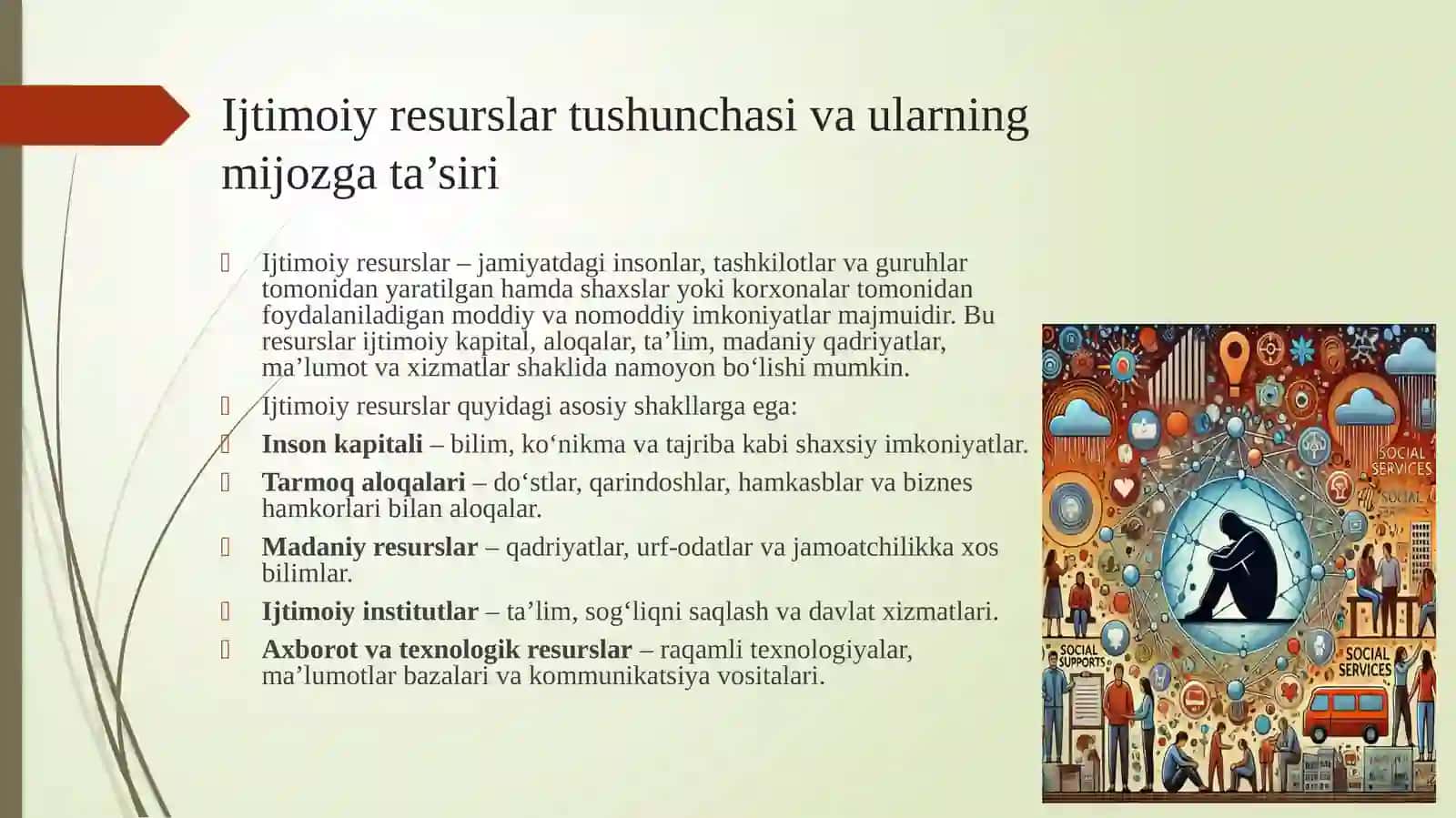 Mijozning ijtimoiy resurslarini va inqiroz tajribasining ijtimoiy-madaniy kontekstini baholash 3