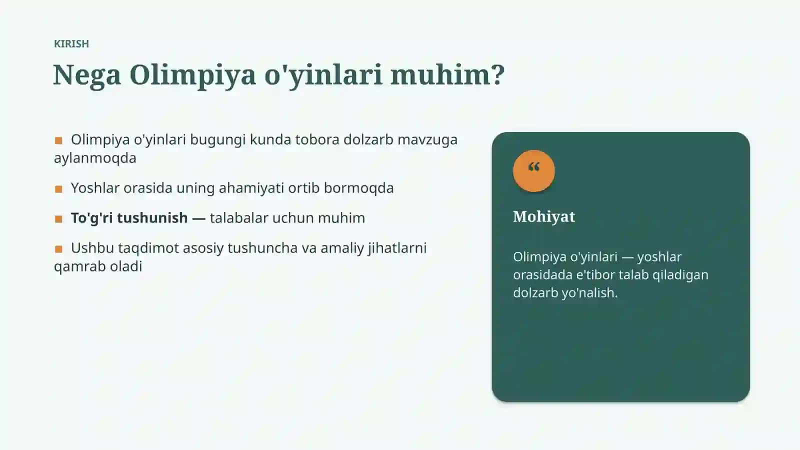 Olimpiya o'yinlari 3