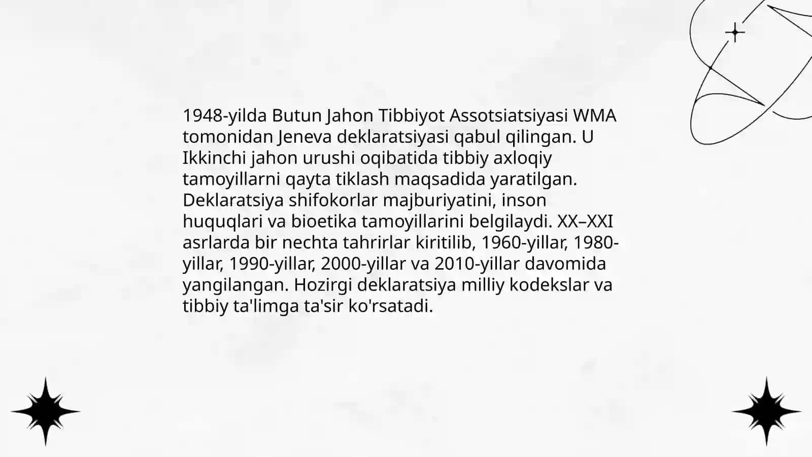 Bioetika va inson huquqlari boʻyicha umum deklaratsiya 3