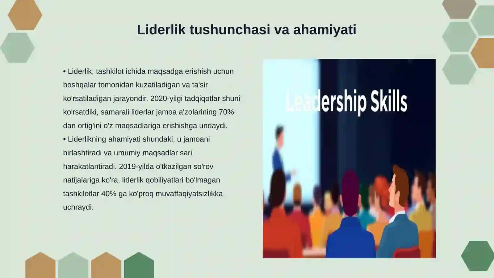 Liderlik ko‘nikmalari 3