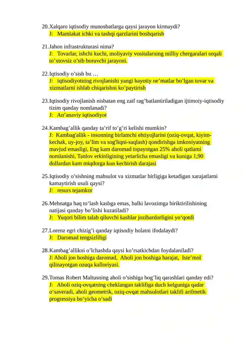 Iqtisodiy rivojlanish fani 3