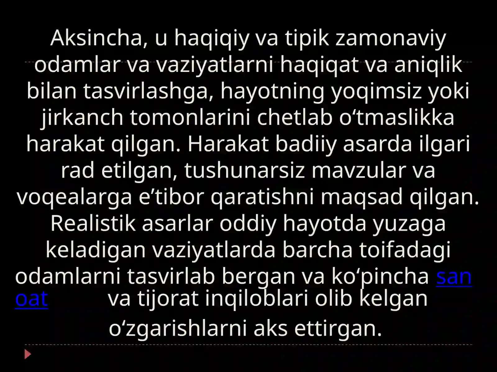 Realizm estetikasi va naturalizm 3