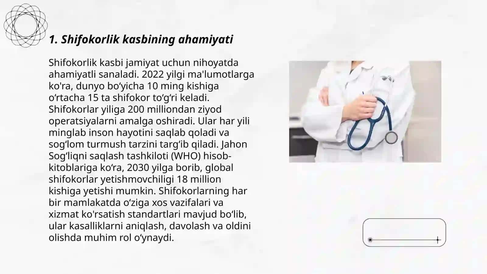 Shifokorlik kasbi 3