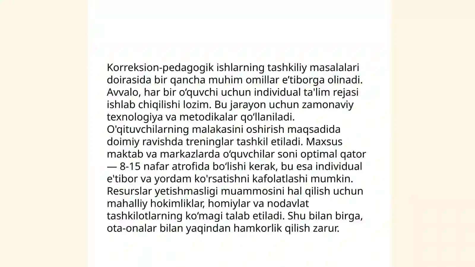 Korreksion-pedagogik ishlarni tashkil etishning tashkiliy, xuquqiy, uslubiy va amaliy yordam ko‘rsatish usullari 3